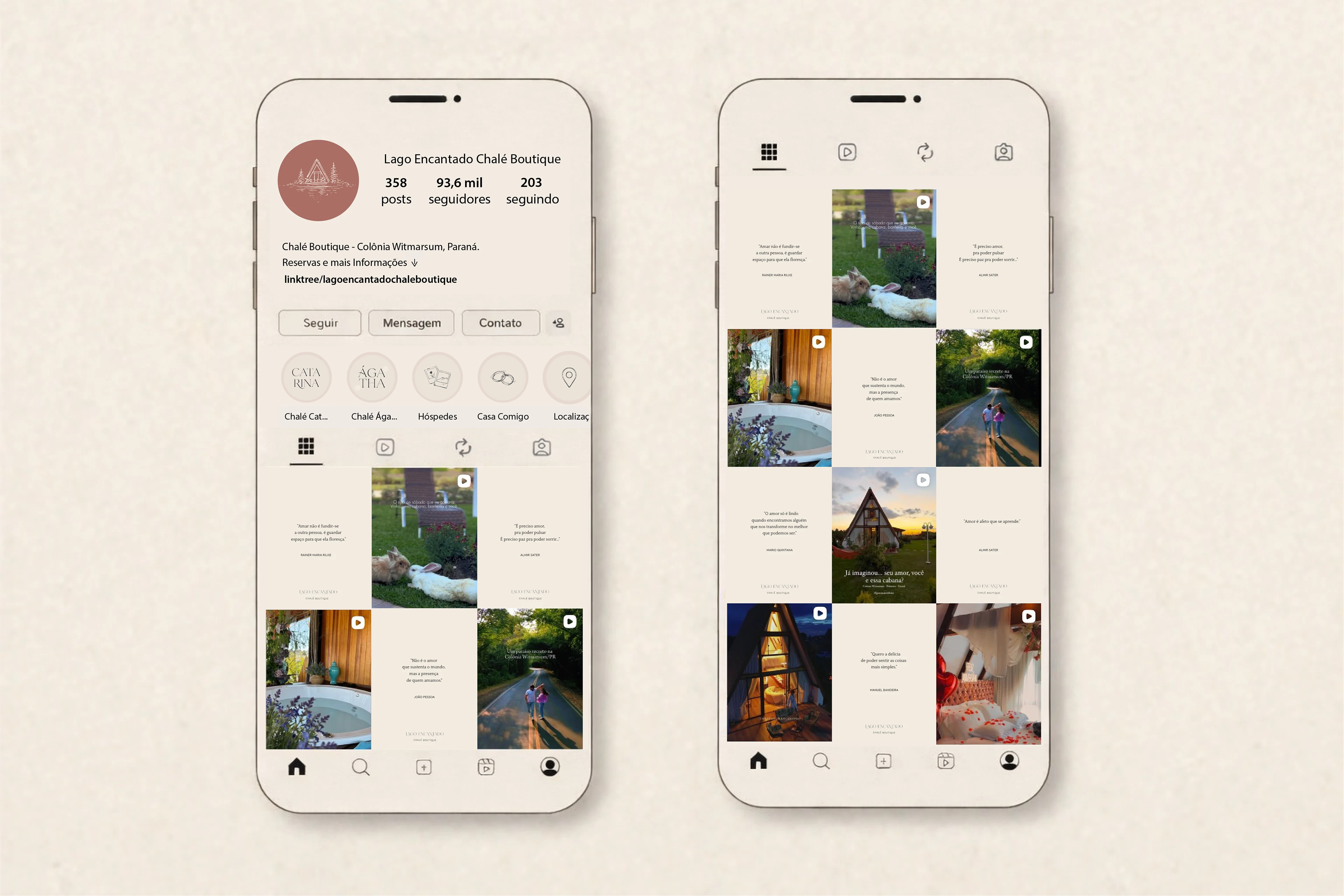 Lago Encantado — visual identity, 16.1