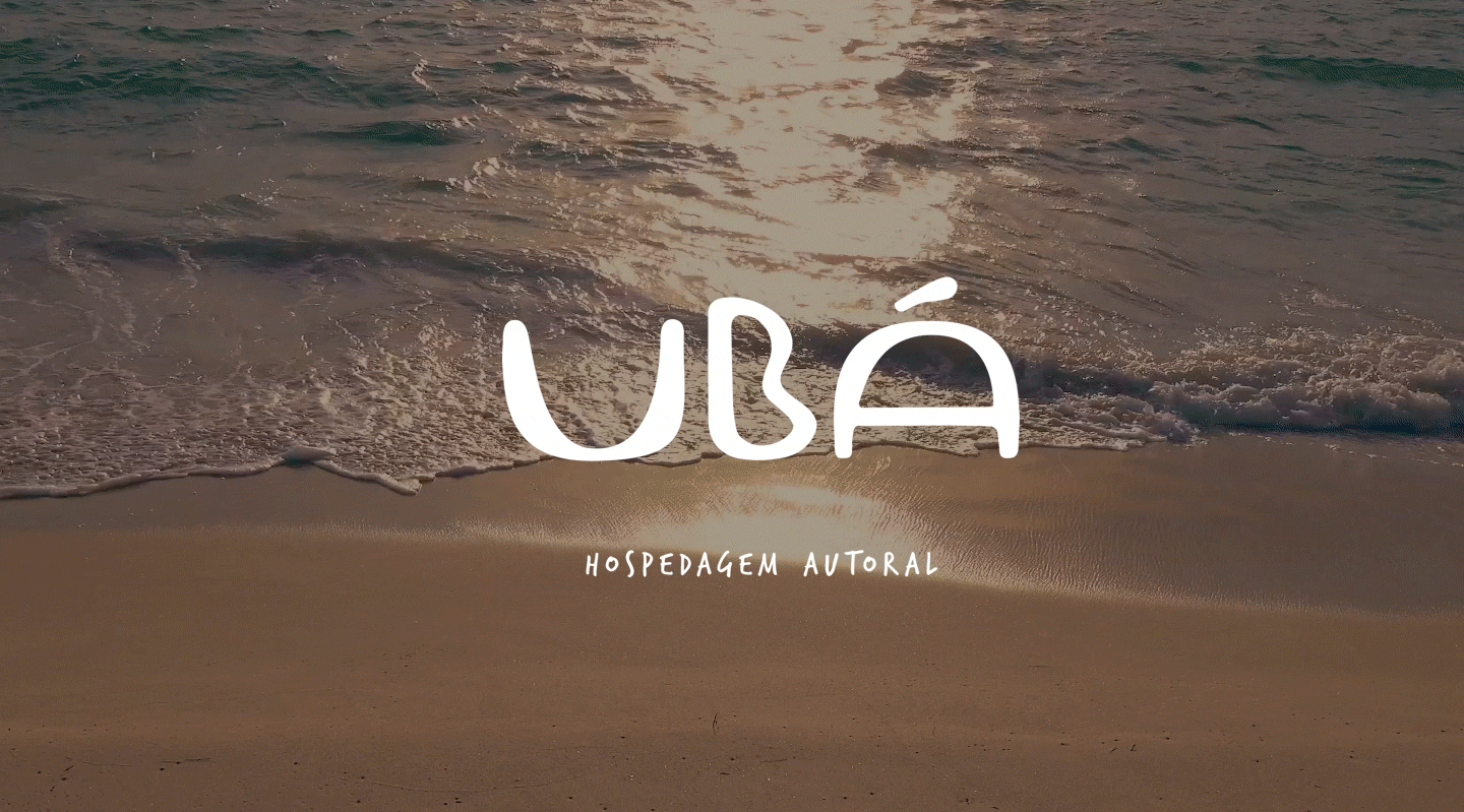 Ubá Hospedagem Autoral — visual identity