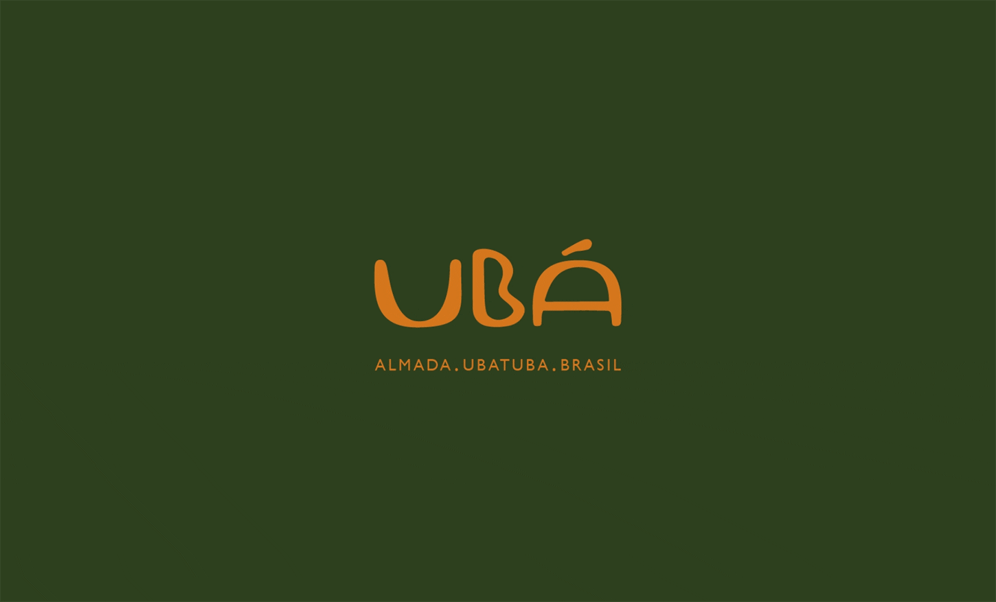 Ubá Hospedagem Autoral — visual identity