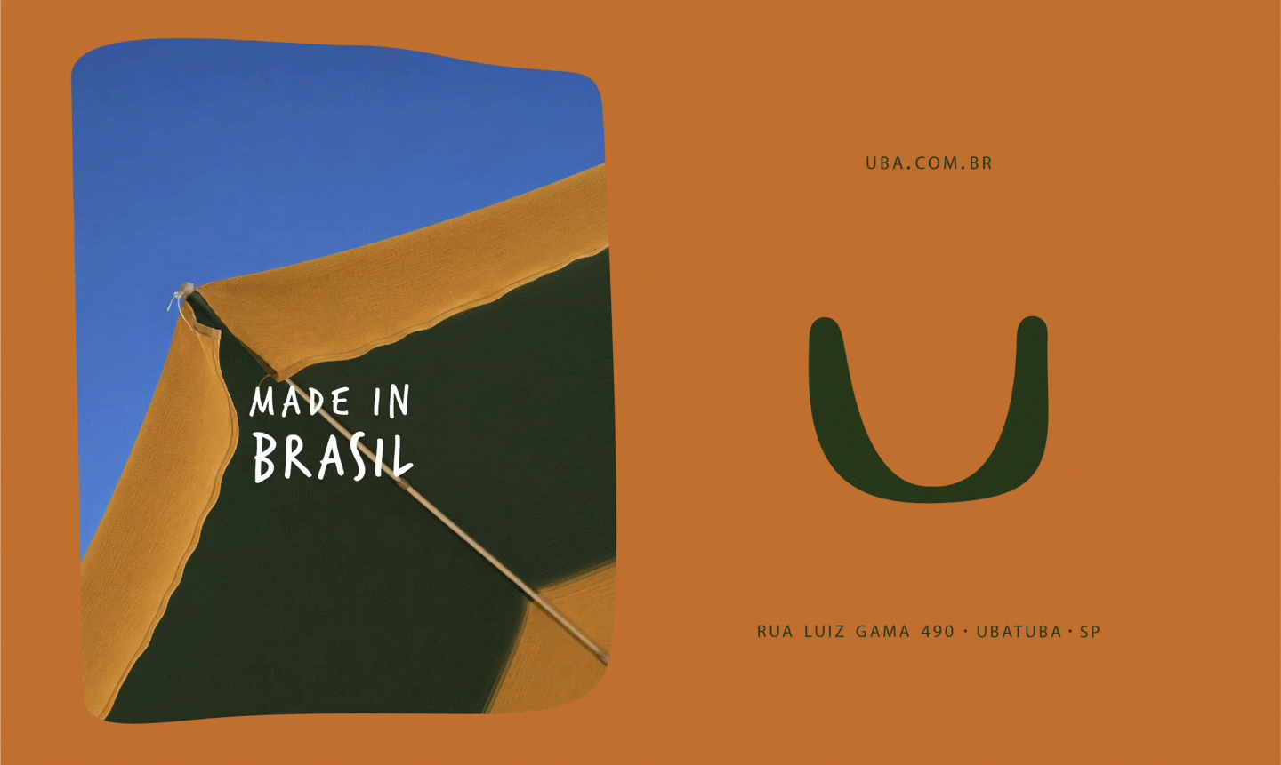 Ubá Hospedagem Autoral — visual identity
