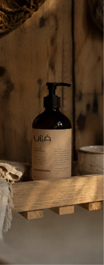 Ubá Hospedagem Autoral — visual identity