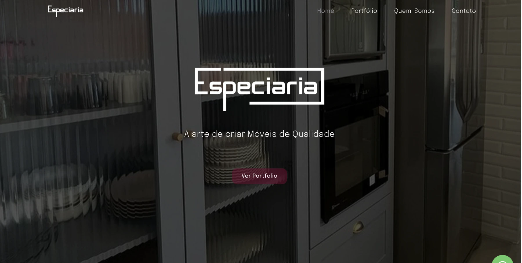 Especiaria Móveis & Design — website preview